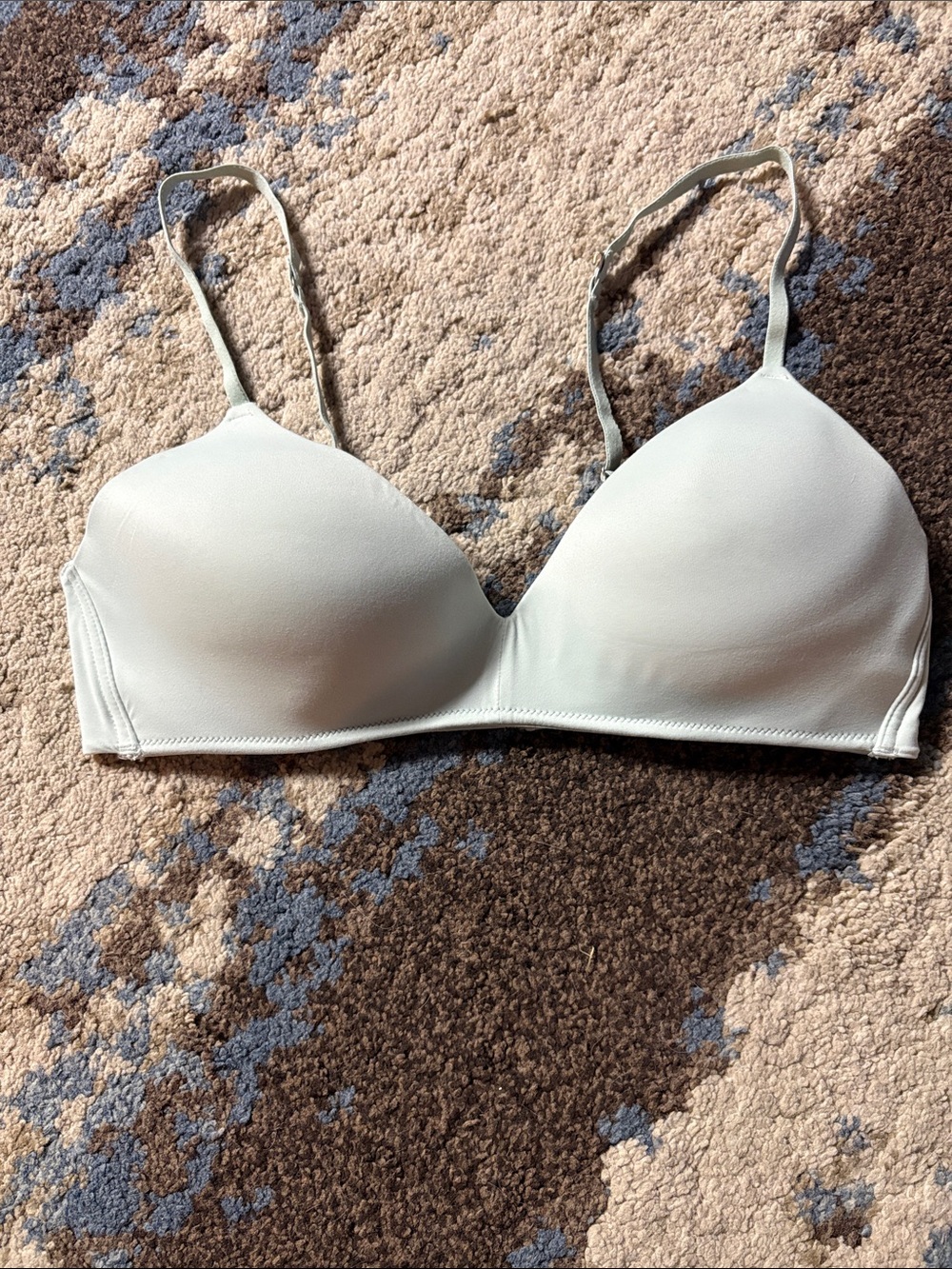 Hanes Light blue Smooth T-Shirt Bra